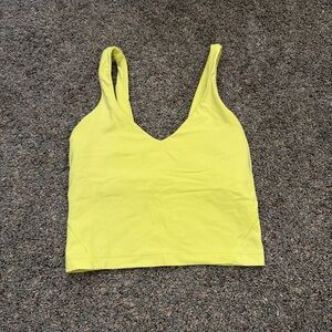 lululemon athletica Yellow Camisole Top